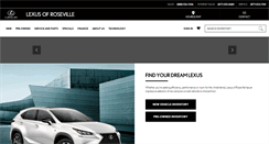 Desktop Screenshot of lexusofroseville.com